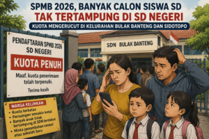 Menginjak Tahun ajaran 2026-2027 Masuk SDN semakin sulit